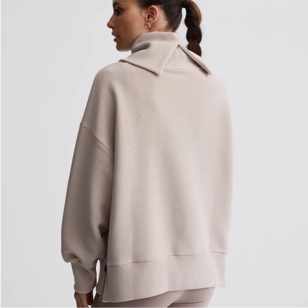 Varley Milton Sweat Pullover in Ottoman Rib - Picture 2 of 16